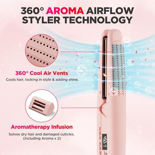 Titanium airflow styler and flat iron — photo 3