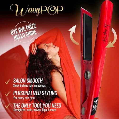 Titanium flat iron and curling wand — photo 4