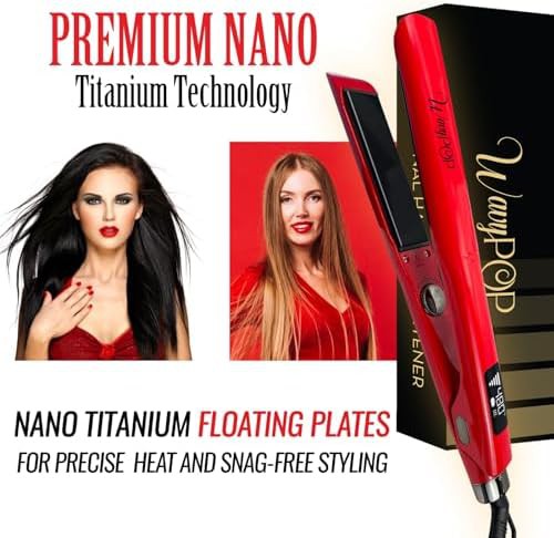 Titanium flat iron and curling wand — photo 5
