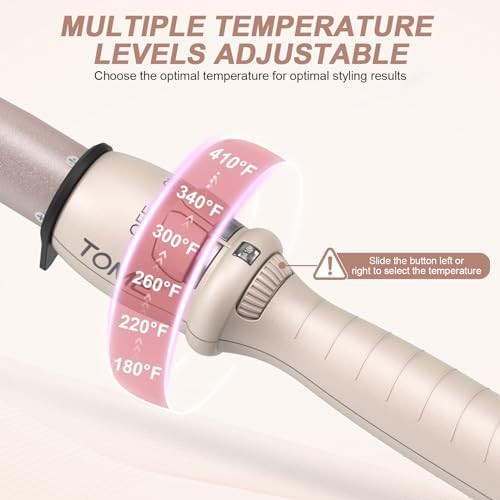 Tapered Ceramic Wand with Adjustable Heat — photo 5