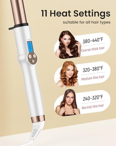 Clipless ceramic 1 inch curling wand — photo 5