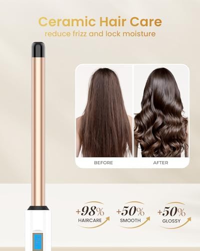Long barrel 0.75 inch curling wand — photo 4