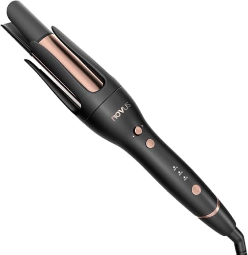 Ceramic ionic deep waver iron