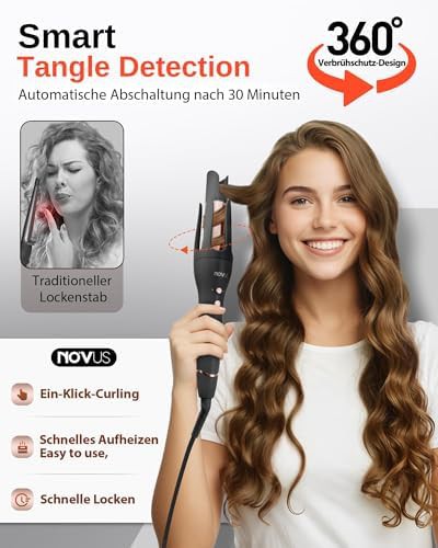 Ceramic ionic deep waver iron — photo 5