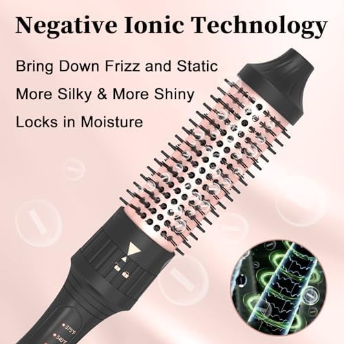 Heated round brush with three sizes — photo 4