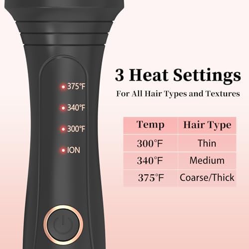 Heated round brush with three sizes — photo 5