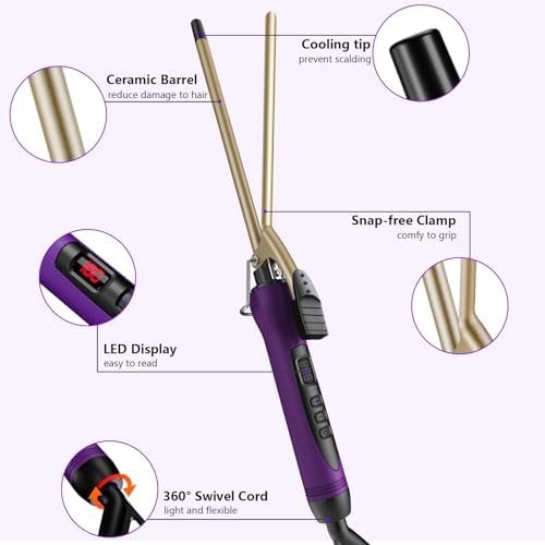 Tiny three eighths inch curling wand — photo 4