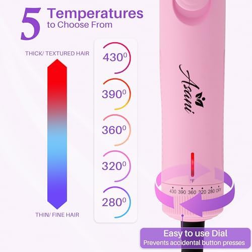 Pink 2-in-1 airflow curling wand — photo 4