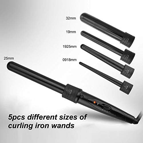 Five in one interchangeable ceramic curling set — photo 4