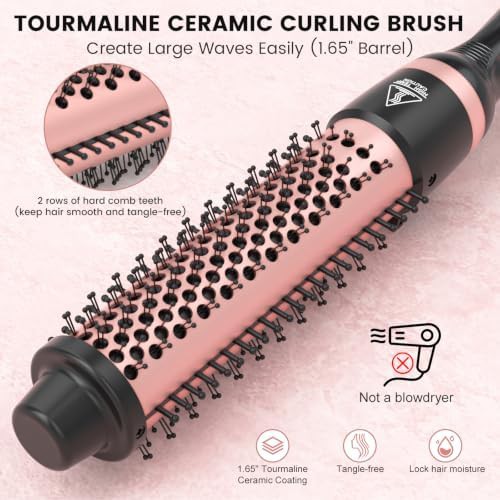 Tapered ceramic wand with crimper attachments — photo 4