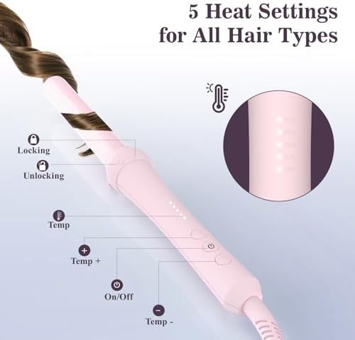 Pink ceramic seven in one wand — photo 5