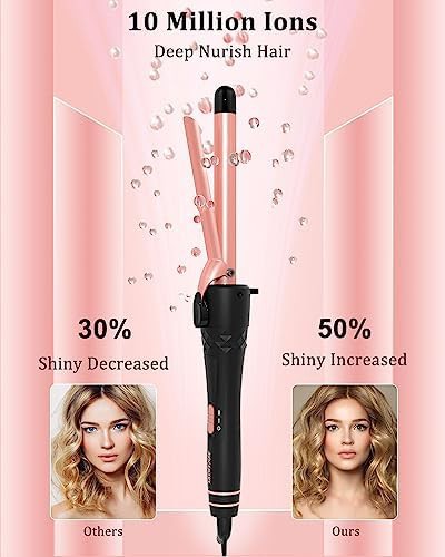 Ceramic wand set with thermal styling brush — photo 3