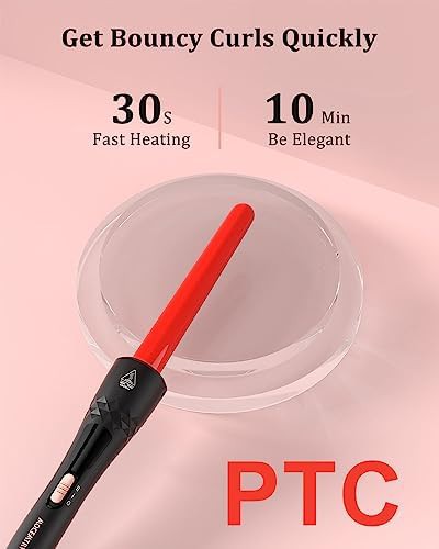 Ceramic wand set with thermal styling brush — photo 4