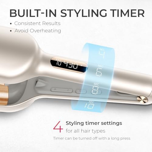 Clamped Waver Iron for Beach Curls — photo 3