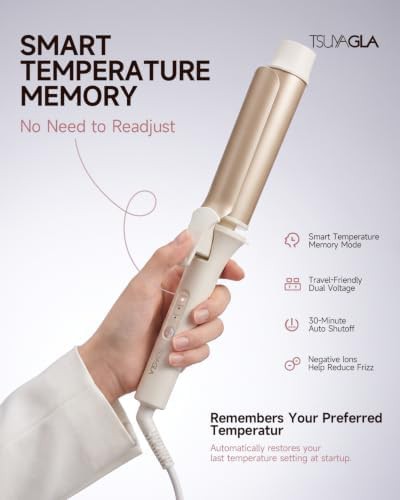Tsuyagla anti scald curling iron — photo 3
