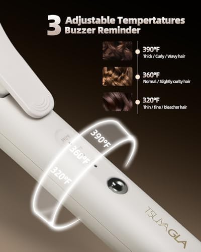 Tsuyagla anti scald curling iron — photo 5