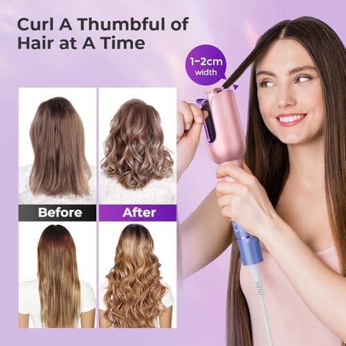 Automatic rotating anti-tangle curling iron — photo 4
