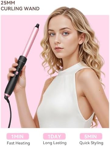 Interchangeable curling wand and thermal brush — photo 5