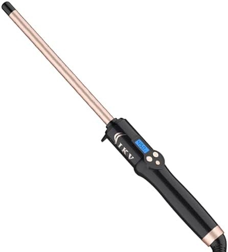 Half inch wand for tight curls