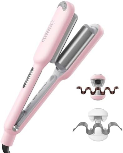 Beach waves hair crimper and waver