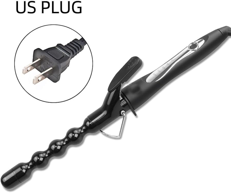 Tourmaline ceramic 1 inch bubble waver — photo 3