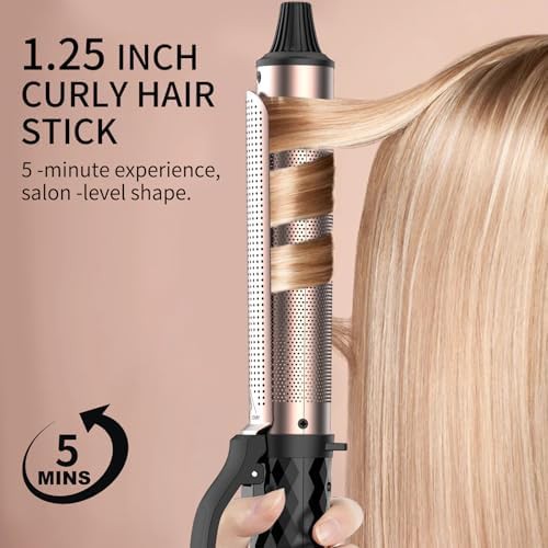 Professional ceramic long barrel curling iron — photo 4