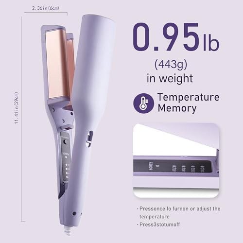 Two barrel ionic ceramic hair waver — photo 5