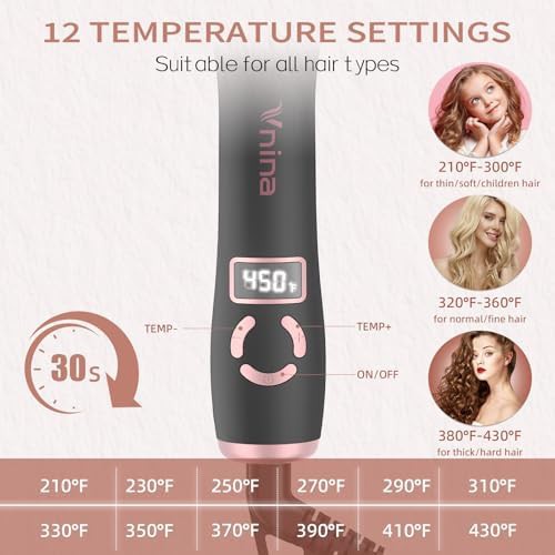 Rotating automatic ceramic curling iron — photo 4