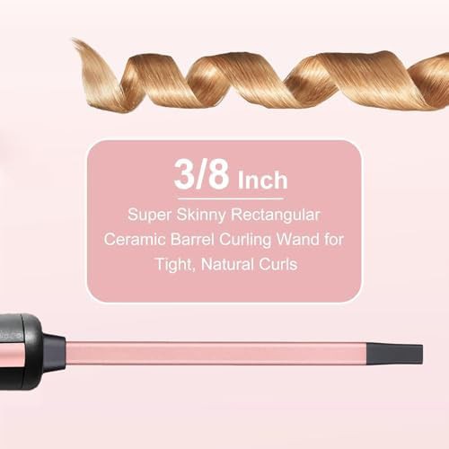 Thin ceramic wand for tight curls — photo 5