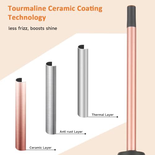 Skinny ceramic wand for short hair — photo 5