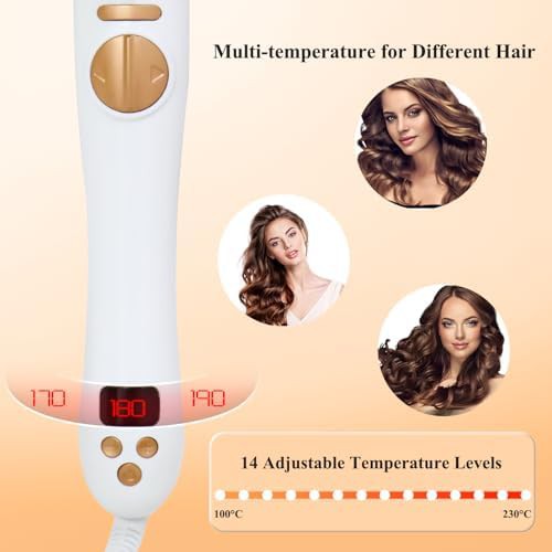 Automatic rotating ceramic hair curling wand — photo 5