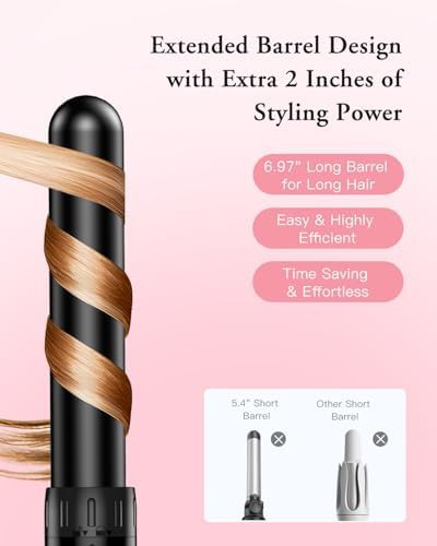 Black ceramic interchangeable six barrel wand set — photo 3