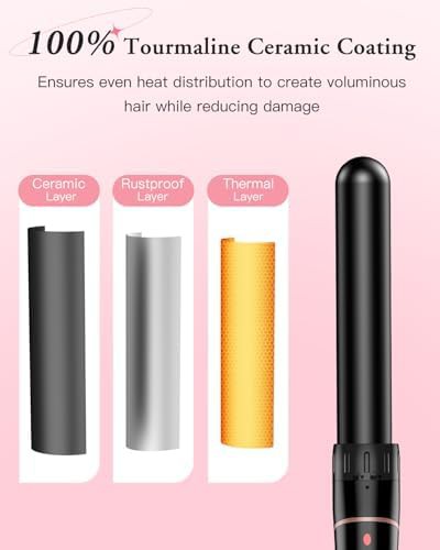 Black ceramic interchangeable six barrel wand set — photo 5