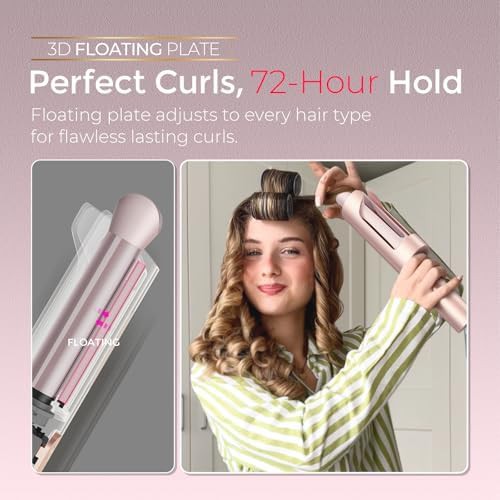 Gold Blush Automatic Rotating Curling Iron — photo 5