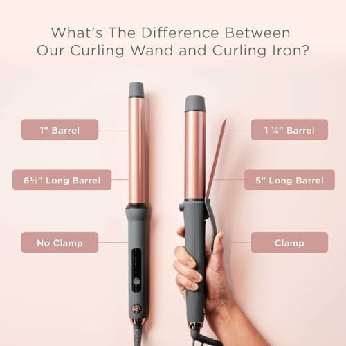 Extra long one inch ceramic tourmaline wand — photo 4