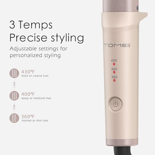 Mini Oval Ceramic Travel Curling Wand — photo 5