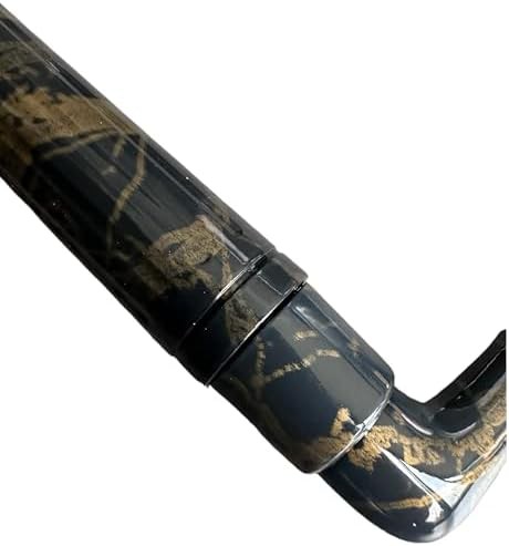 Black marble clipless curling iron 1 inch — photo 5