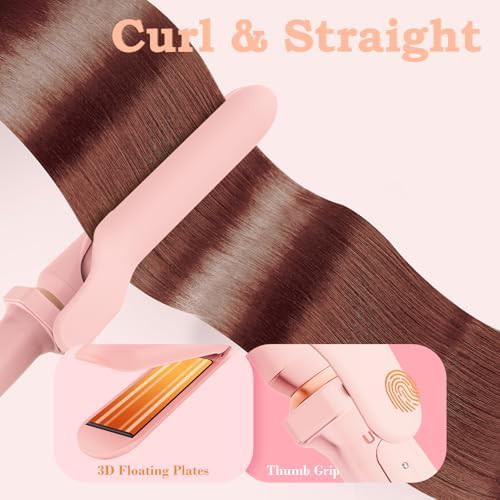 Pink ceramic 5 in 1 curling iron — photo 4