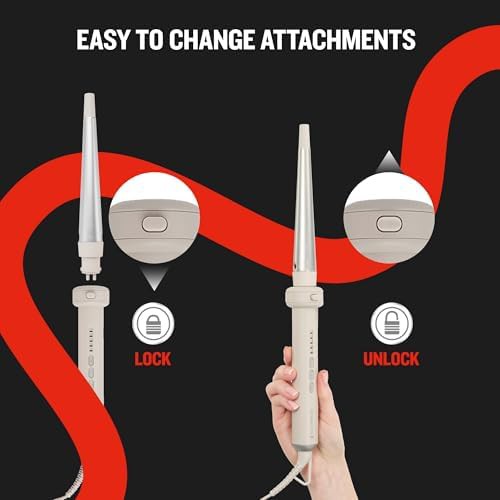 Interchangeable five in one curling wand set — photo 5