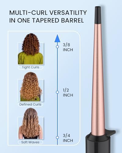 Small tapered wand for short hair — photo 3