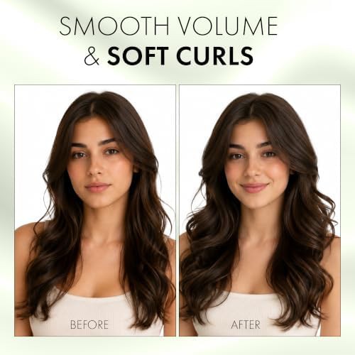 Sage ceramic brush and curling wand — photo 4