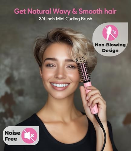 Small thermal brush for short hair — photo 3