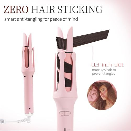 Purple automatic rotating beach waves wand — photo 4