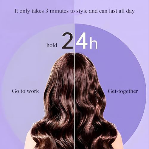 Pink automatic curler with timer — photo 4