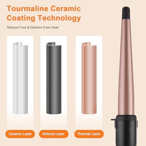 Tapered Ceramic Wand for Beach Waves — photo 3