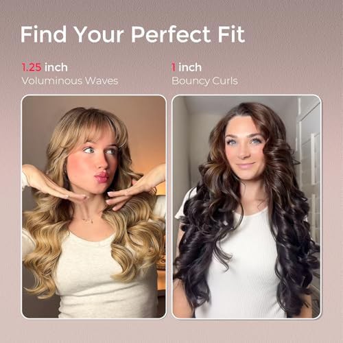 Gold Clipless Automatic Rotating Curling Wand — photo 4