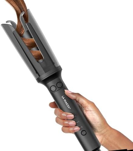 Gray automatic rotating one inch ceramic curler