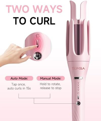 Tsuyagla 3 in 1 automatic curling iron — photo 4