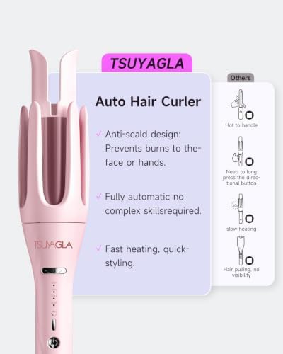 Tsuyagla 3 in 1 automatic curling iron — photo 5