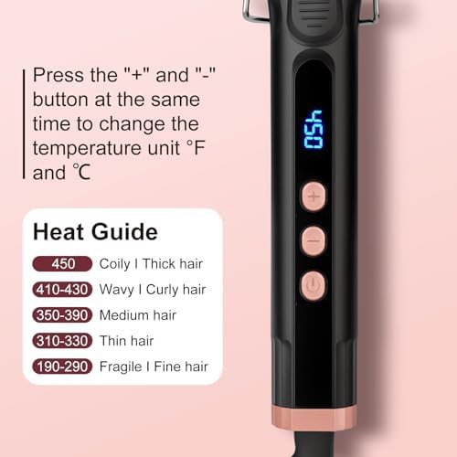 One inch ceramic wand clipless design — photo 4
